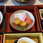 下関温泉 風の海  - 蜂蜜漬けのサツマイモうまし