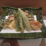 なだ万 - 野菜天麩羅