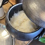 めがね - 釜から自分で　お代わり自由