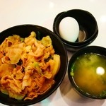 伝説のすた丼屋 - すた丼ミニ￥４３０（特典価格・通常￥５３０）