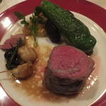 北島亭 - 羊肉！この艶めかしい桃色