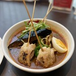 スープカレー スアゲ4 - 