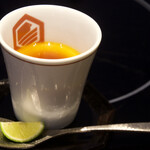 博多水炊きhiro - 料理、茶碗蒸し