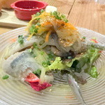 オー・ペシェ・グルマン - イワシのマリネコリアンダー風味700円