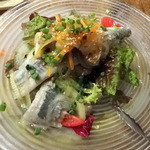 オー・ペシェ・グルマン - イワシのマリネコリアンダー風味700円