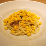スガハラ - 米沢 とうもろこしのペペロンチーノ