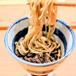 317142637 - 香茸の冷たいお蕎麦