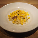 スガハラ - 米沢 とうもろこしのペペロンチーノ
