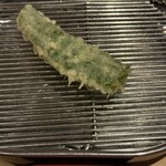 てんぷら 深町 - 青唐辛子