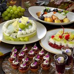 レストラン ユラユラ - 秋の実りデザート