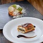 レストラン ユラユラ - 炙りうなぎ 赤ワインソース（9/1～）
真鯛の香草パン粉焼き （10/16～）

【ディナー限定】