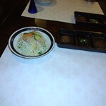 志喜亭 - サラダとステーキ用のソース