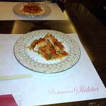 志喜亭 - タラバガニのエスニックソースパスタ