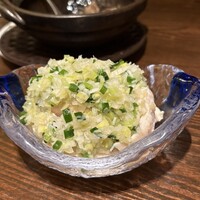 中国飯店 紫玉蘭 - 蒸し鶏 葱ソース