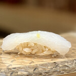 鮨よしかわ 海道 - 剣先イカ