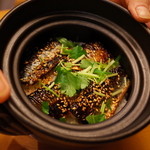 日本料理 銀座 大野 - 新秋刀魚の釜炊きご飯 2014.10.1x