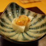 日本料理 銀座 大野 - 蒸し真丈雲丹盛り 2014.10.1x