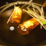 日本料理 銀座 大野 - 松茸のお吸物 2014.10.1x