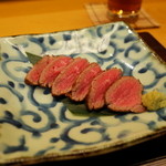 日本料理 銀座 大野 - 特選黒毛和牛の焼き物 2014.10.1x