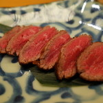 日本料理 銀座 大野 - 特選黒毛和牛の焼き物 2014.10.1x