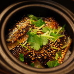 日本料理 銀座 大野 - 新秋刀魚の釜炊きご飯 2014.10.1x