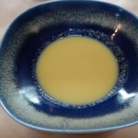 リストランテ カーザ・アルべラータ - トウモロコシの冷製スープ