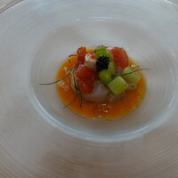 リストランテ カーザ・アルべラータ - 鮮魚のガスパチョ