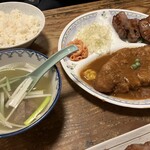 一隆 本店 - ミックス定食