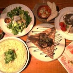 バリサイ カフェ - 女子会おすすめのコースメニュー