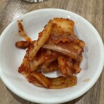 橘屋 - キムチ。作り方が少し変わった？ちょっと甘味があった。