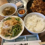 焼肉六福 - 味噌ホルモンランチ（大盛180g）　¥1,430