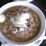 末廣ラーメン本舗  秋田駅前分店 - 中華そば（並）：７００円（税込）【２０１４年７月撮影】