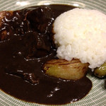 カフェ＆ガーデン しらさぎ邸 - しらさぎ邸特製の黒カレー