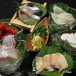 旬魚季彩一誠 - 特選お造り盛り合わせ