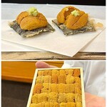 天富良 天露 - 雲丹 （濱中より）