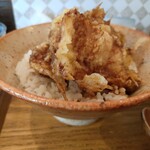 まるけん - とり天丼¥480