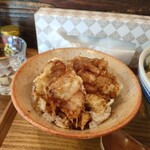 まるけん - とり天丼¥480