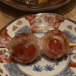 大衆酒場55 - 肉巻きトマト（250円）