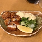 割烹 美乃 - 帆立のフライ