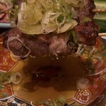 大衆酒場55 - ネギ塩タン【2本】（420円）