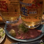 大衆酒場55 - サントリー生ビール