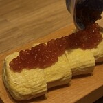 大衆酒場55 - いくらの卵焼き（1200円）