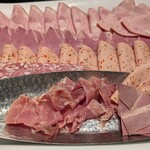 グラスコート - スペイン産生ハムと各種コールドミート