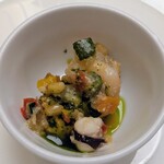 グラスコート - シーフードのカクテル　和風ジェノベーゼ