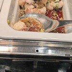 グラスコート - 白身魚の葱生姜蒸し