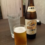 瀬戸内味覚処 芸州 本店 - キリン一番搾り瓶ビール