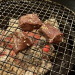 ドヤジ - ホルモン3点盛り-生レバー-