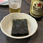 ドヤジ - （お通し）韓国海苔