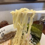 中華そば 馥 - 平打ち麺