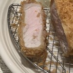 米とひなた - ロースカツ断面